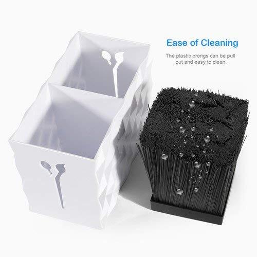 Professional Scissors Box Holder Case Desktop Combs Clips Storage Box for Barber