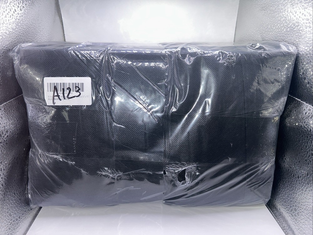 Massage Table Plastic Cover Sheets 50 Ct Black 31”x71”