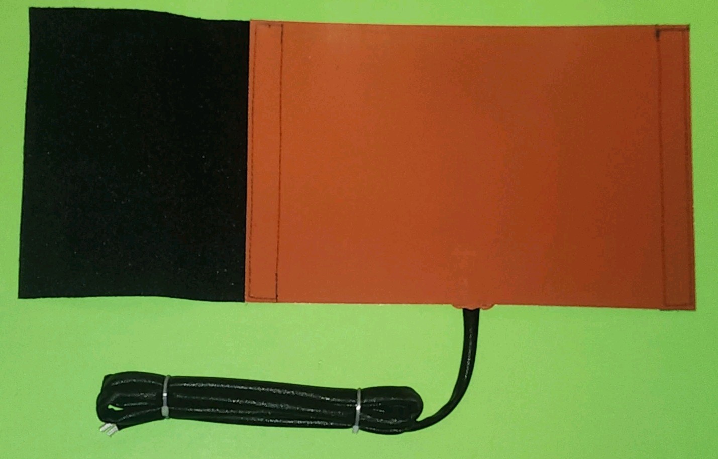 200 Watt 12 Volt Silicone Fuel Filter Heater For Detroit Diesel Engine