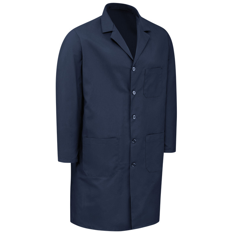 Red Kap Men's 41 Inch Lab Coat with Exterior Pocket