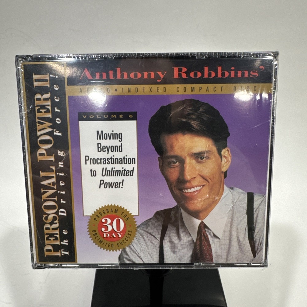 Anthony Robbins Personal Power II the Driving Force 30-Day New Sealed
