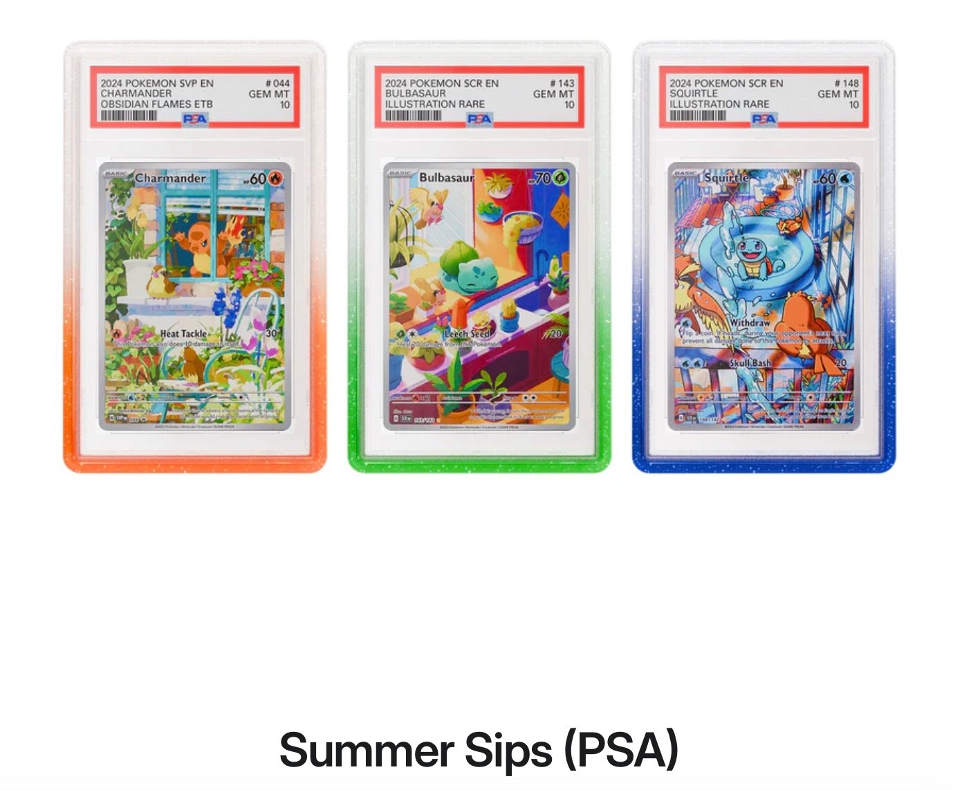 GradedGuard PSA Graded Card Case Guard Protector FRUIT PUNCH Limited Edition