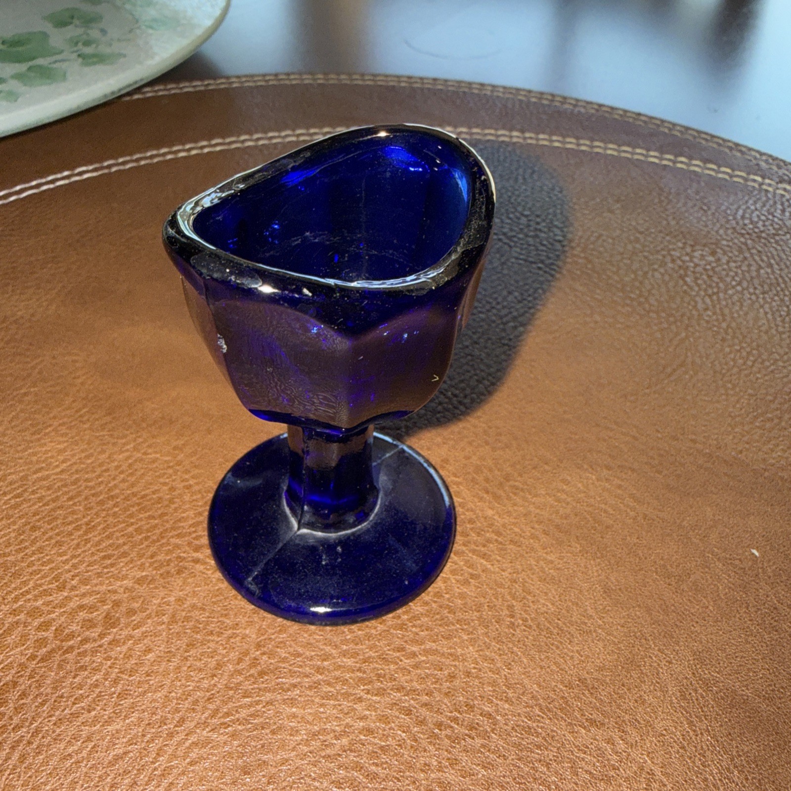 Cobalt Blue Vintage Eye Wash Glass