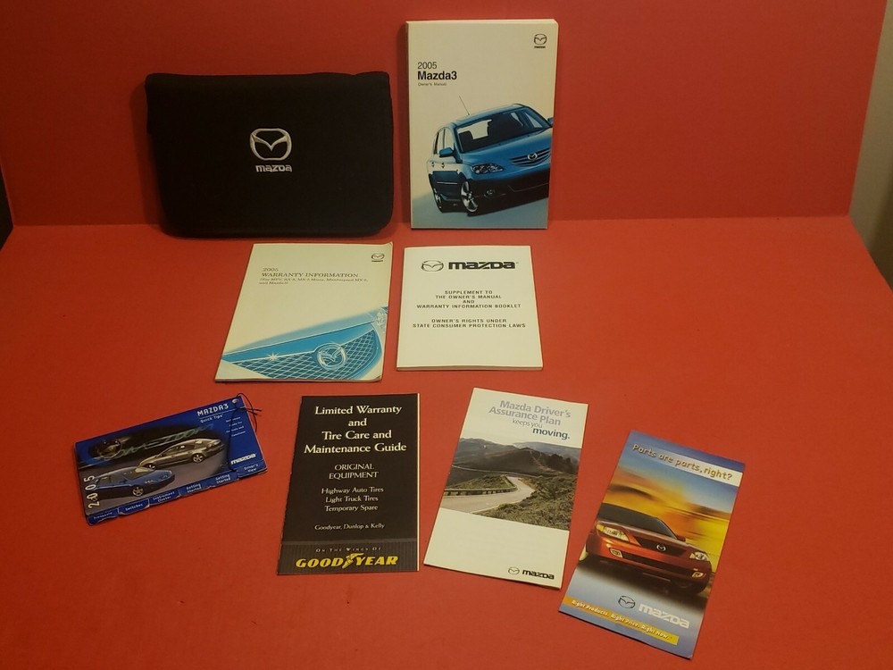 05 2005 Mazda3 Owners Manual