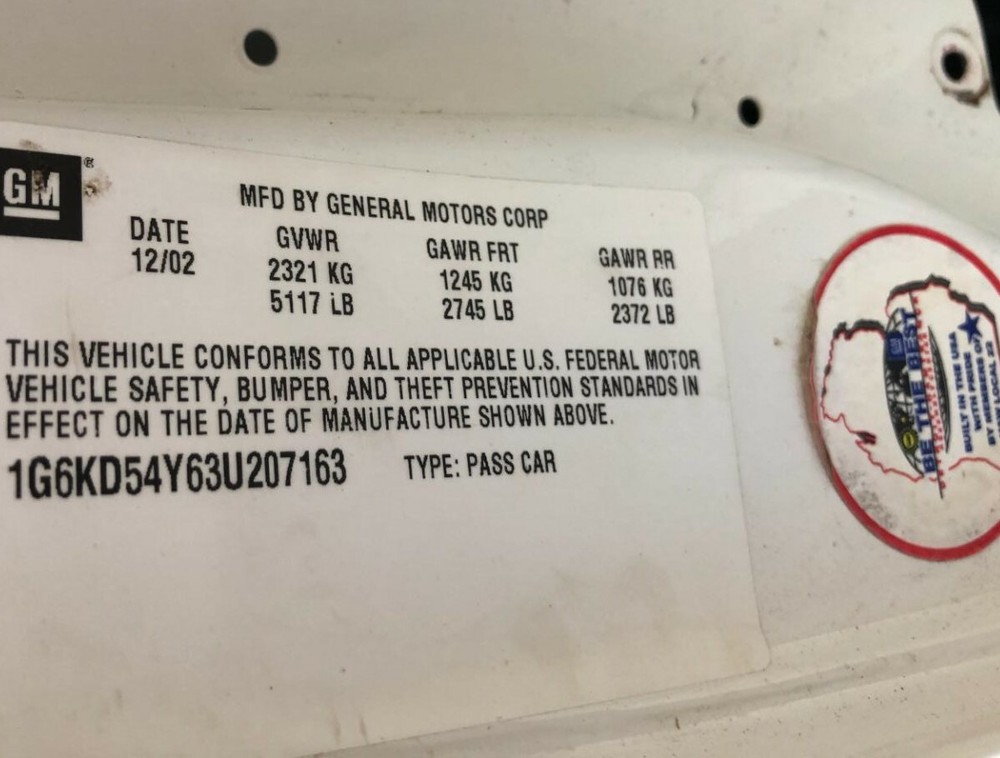 02-05 Deville 02-04 Seville Code U1R Cassette CD Radio Side Mounting Bracket