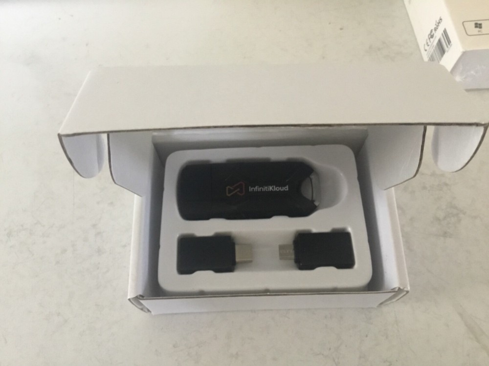 Two New Sealed InfinitKloud SD USD Powered Back Up Drive