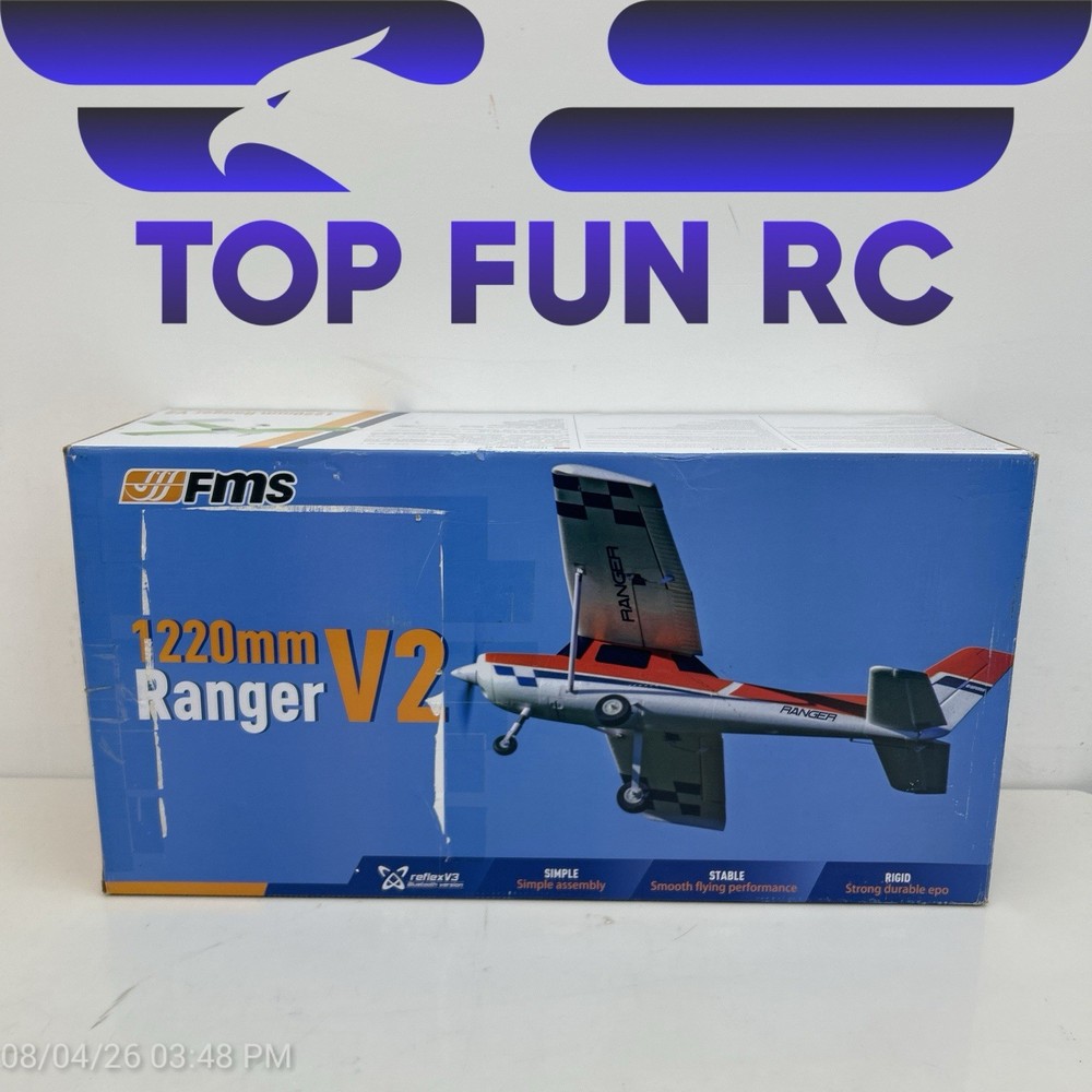 FMS RANGER 1220MM V2 RTF W/ REFLEX YELLOW (SCRATCH & DENT)