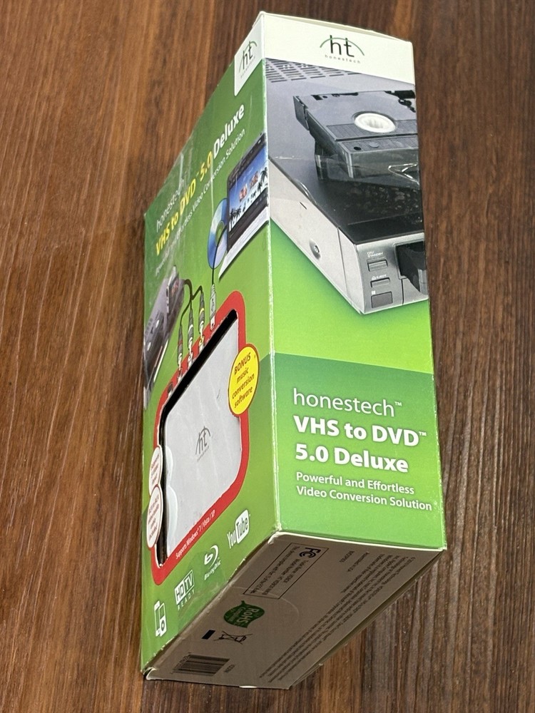 Honestech VHS to DVD 5.0 Deluxe Powerful & Effortless Video Conversion Solution