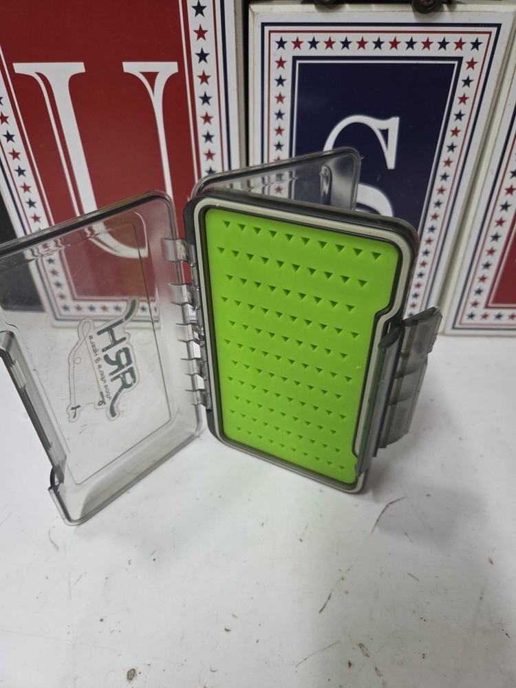 Angler's Accessories Slit Foam Fly box Double Sided NEW