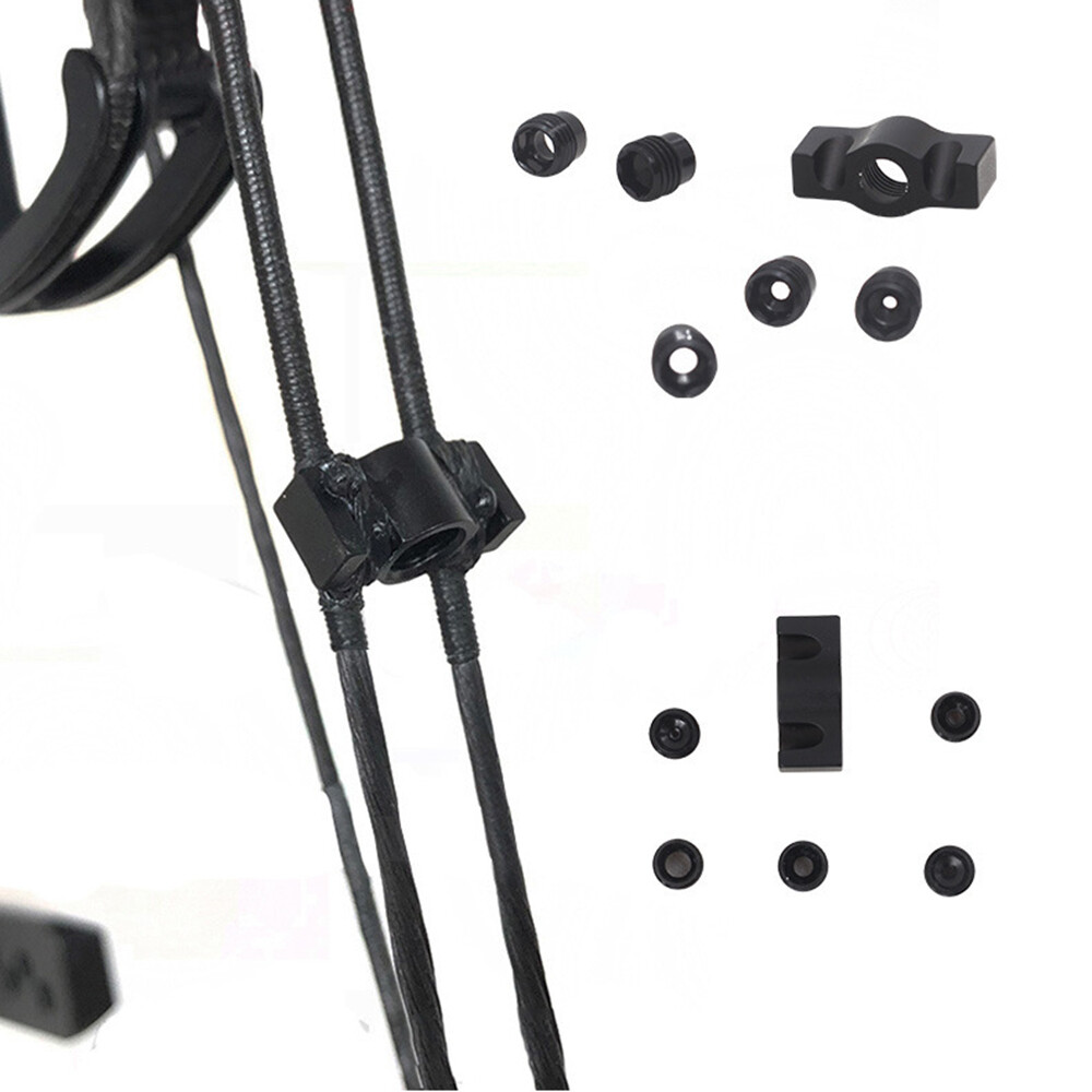 Metal Arrow Peep Sight Double String Compound Bow Target Hunting Archery Aiming