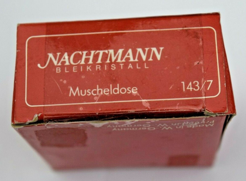 Nachtmann Bleikristall Germany Crystal 24% Shell Box