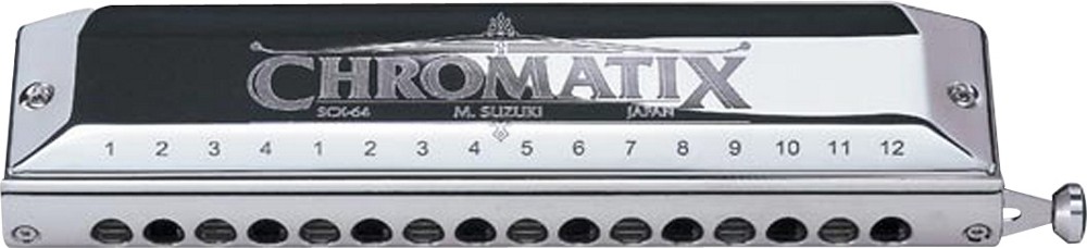 Suzuki SCX Chromatix Series Harmonica C 56 Hole