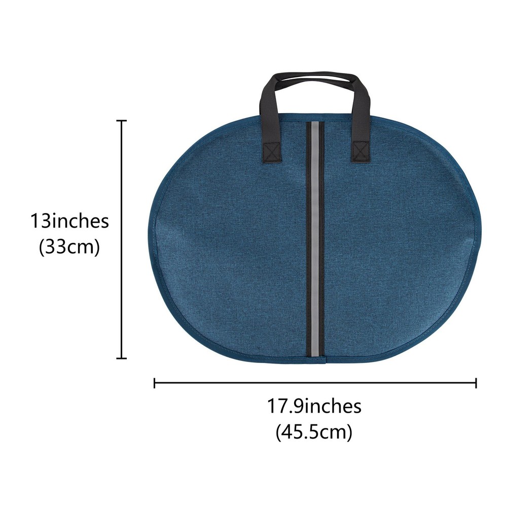 Kingshion Large Platter Storage Bag- 18" x 13" - Stackable with Padded Interior
