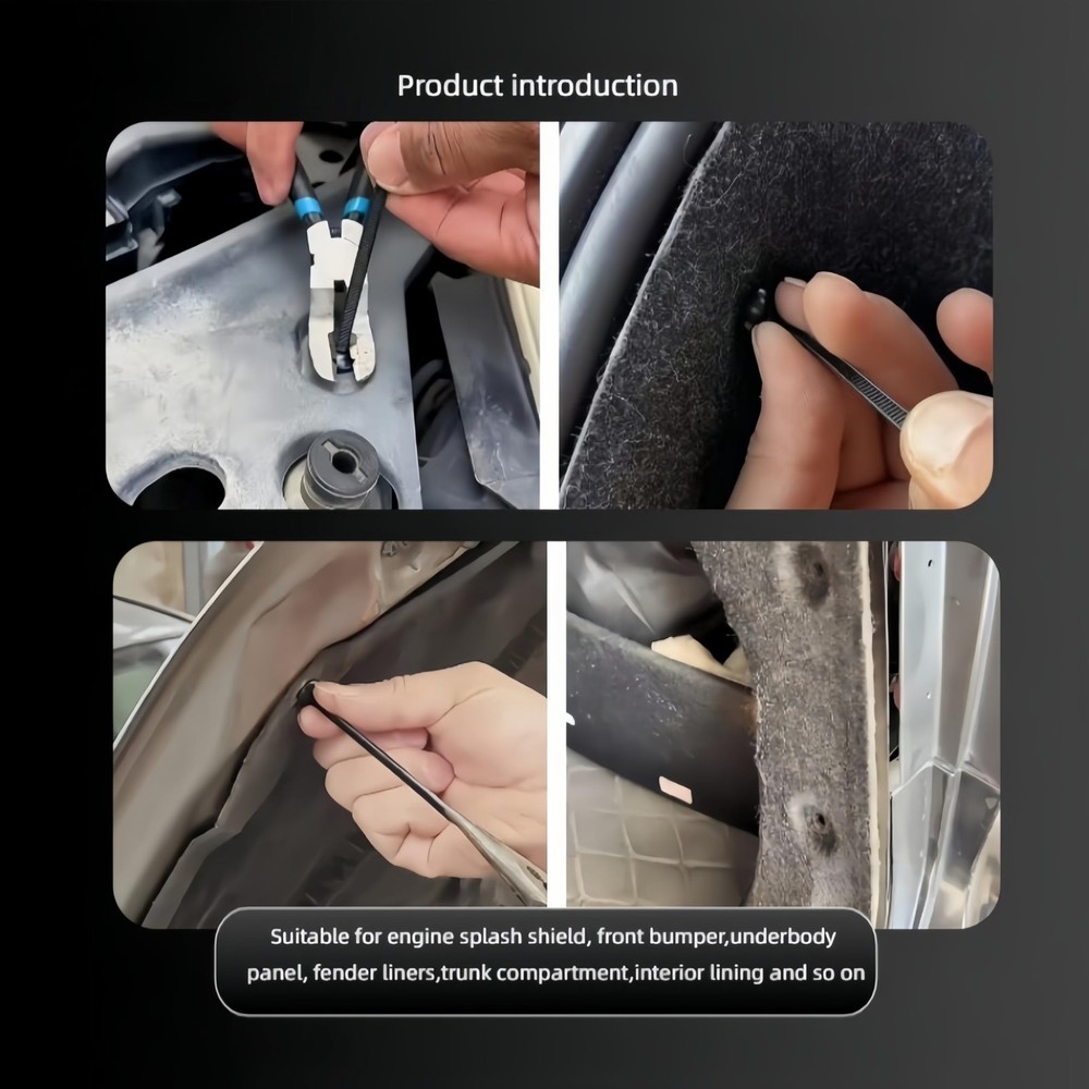 150PCS Nylon Universal Cable Tie Buckle, Heavy 150pcsblack Simple Packaging