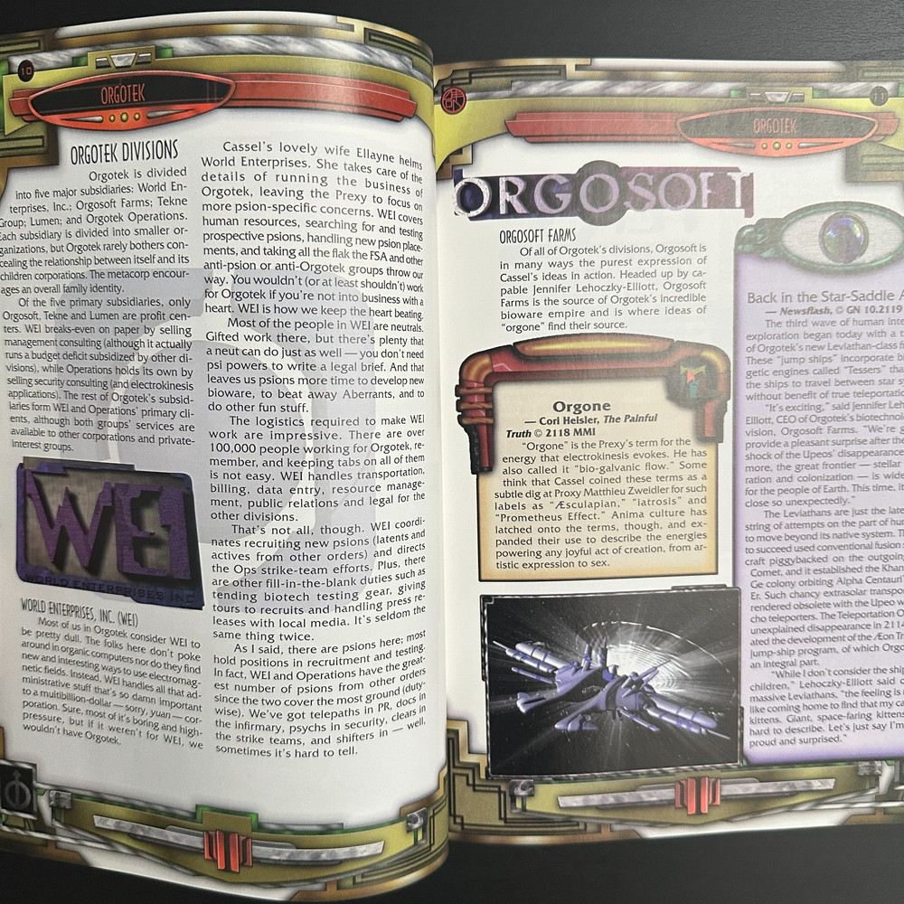 Stellar Frontier PSI Order Upeo WA Macho Extrasolar Space Sourcebook