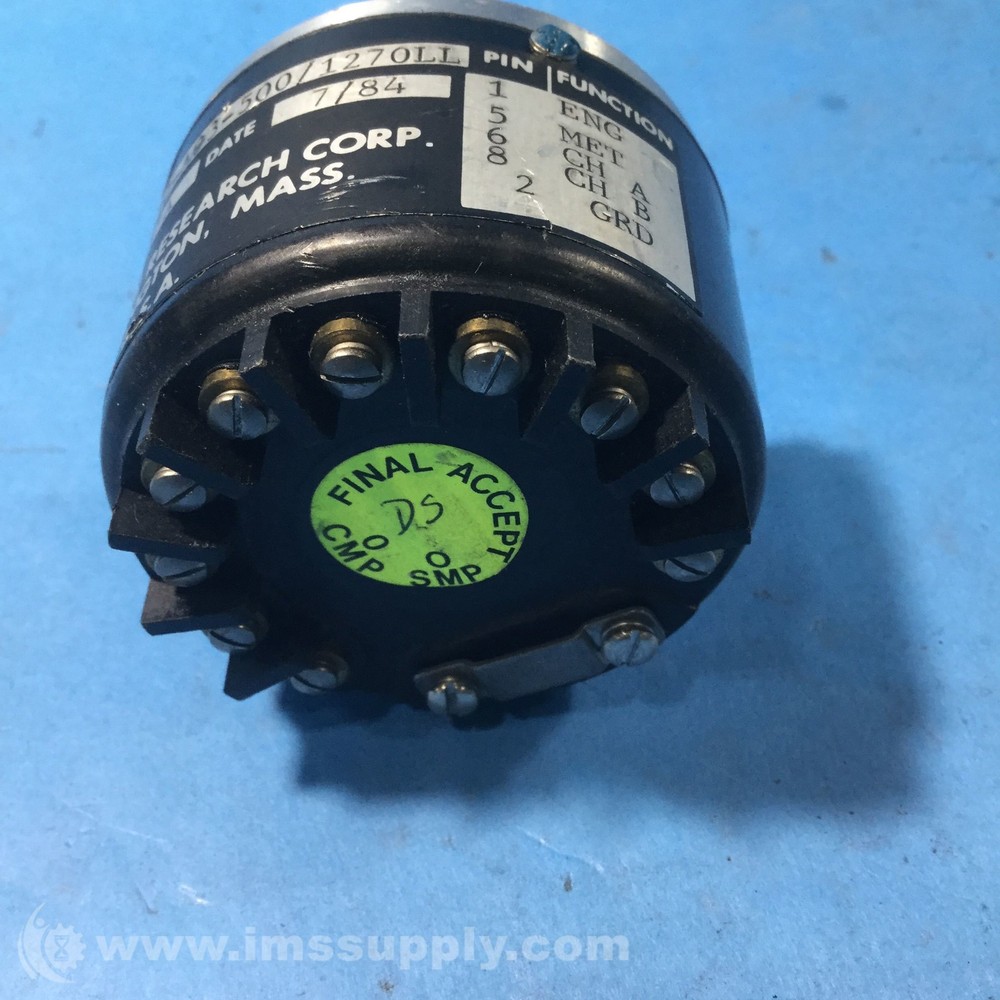 Dynamics Research 77L10-A03-500/1270LL Rotary Encoder USIP