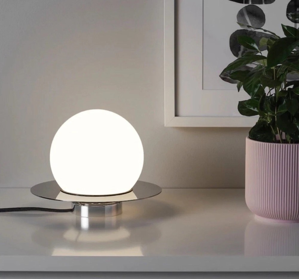 NEW- IKEA SIMRISHAMN- Wall Lamp - 6" w/ E12 Bulb - 804.378.04