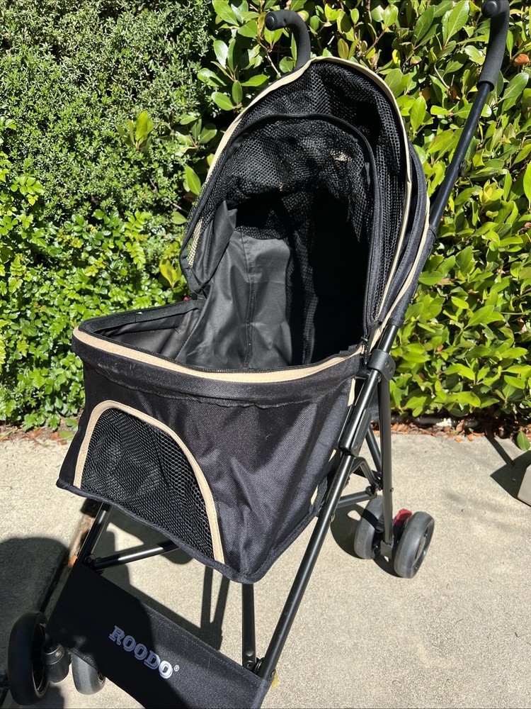 Roodo Plus Pet Buggy Dog Stroller for Small Medium Dogs