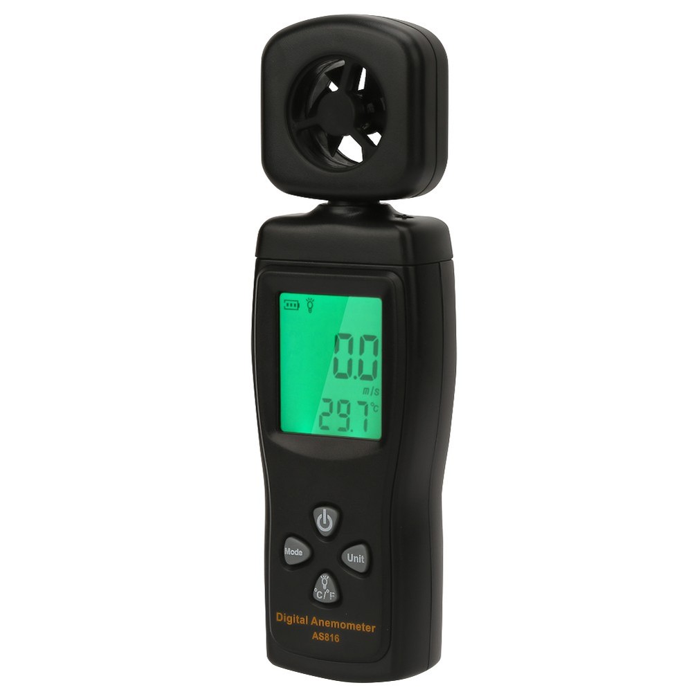 Digital Anemometer For Wind Temperature Measurement VTTT