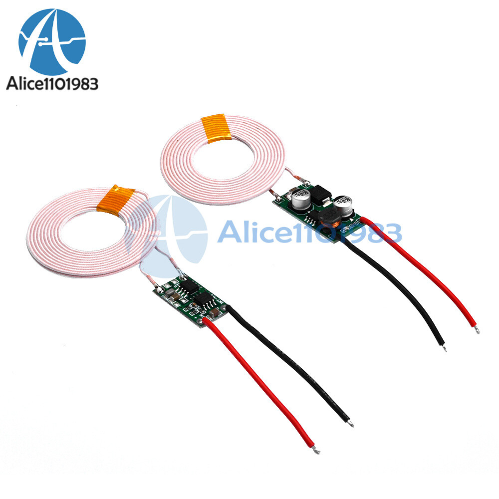 5V 1A 5V 2A Wireless Power Supply Module Transmitter Receiver Charging Inductive