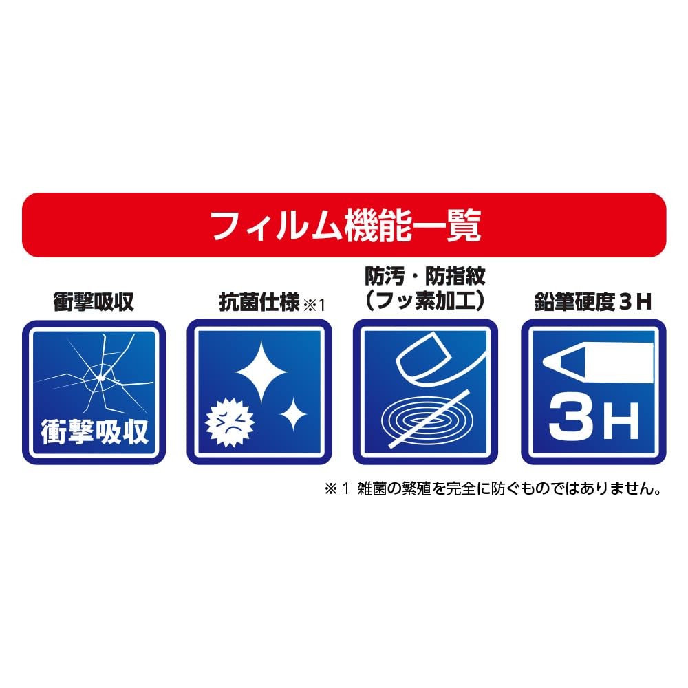 OLED protective film for Nintendo Switch (OLED model) shock absorption