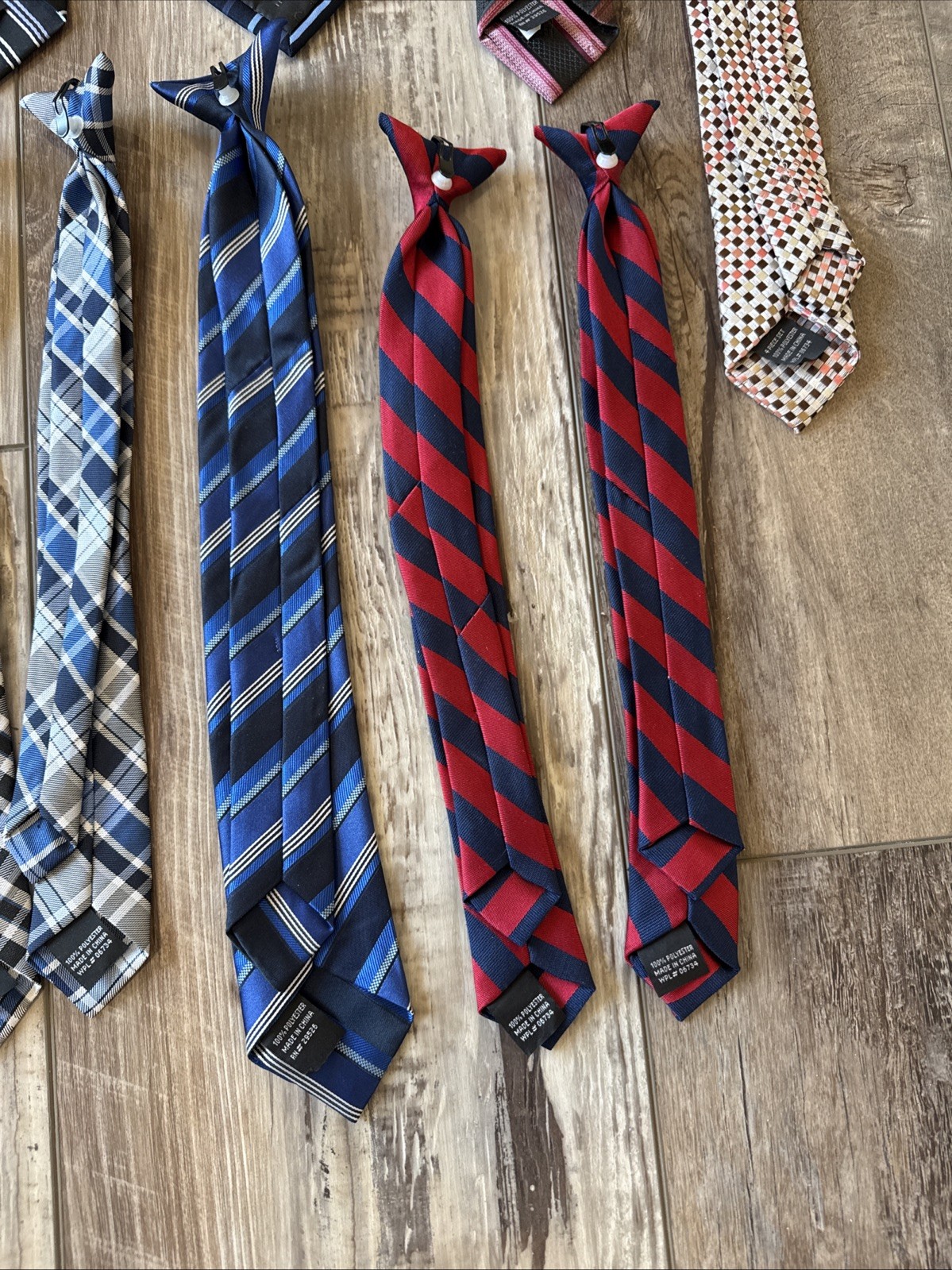 Ties For Children/Preteens Includes Clip Ons And Bow Ties Lot Of 16