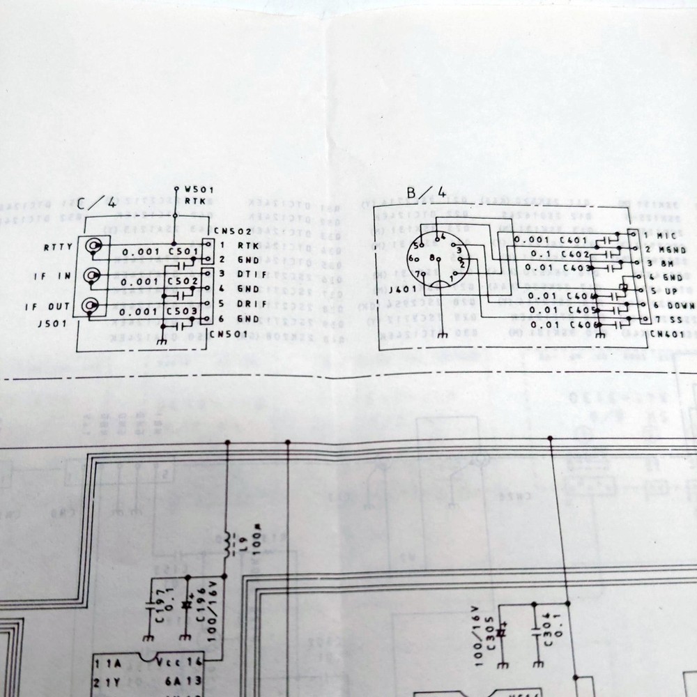 Kenwood TS-850S Large Format Schematic