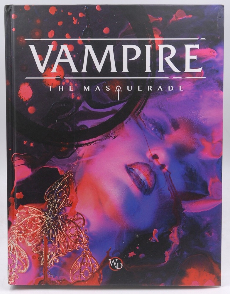Vampire The Masquerade 5th Edition VG++ Staff Modiphius