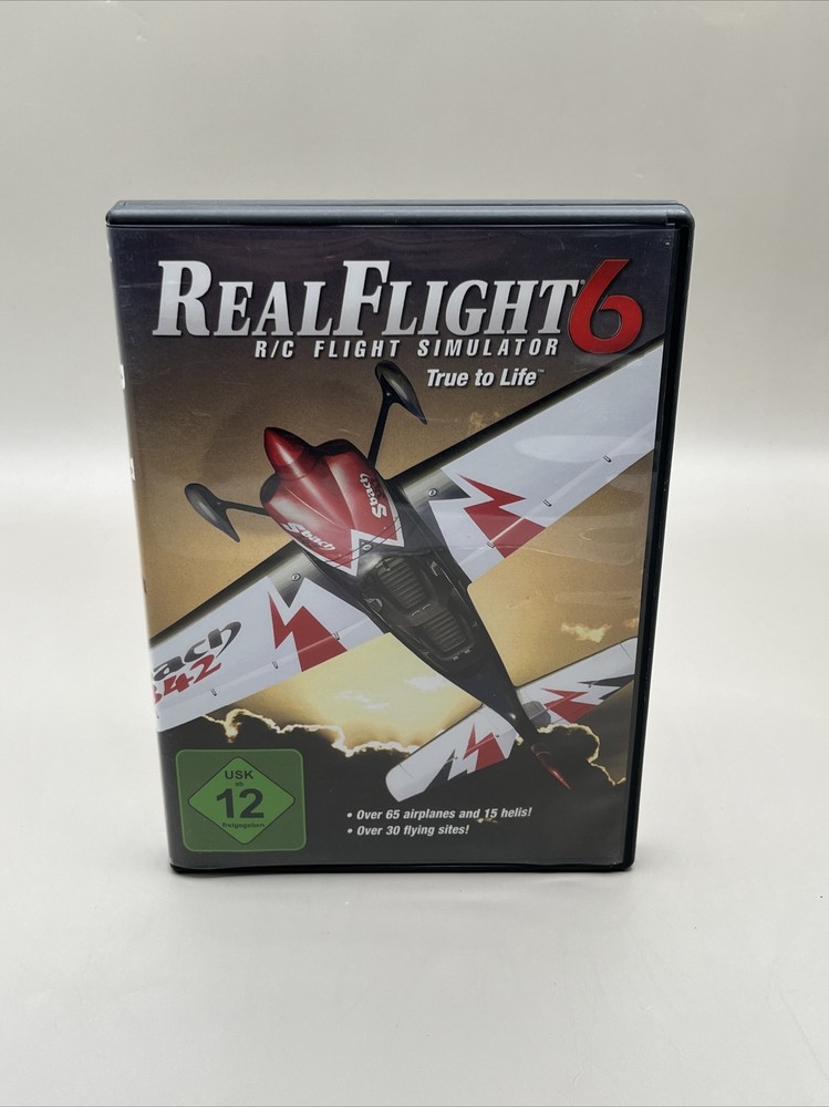 Real Flight 6 R/C Flight Simulator DVD + MEGA PACK DVD Installation Guide