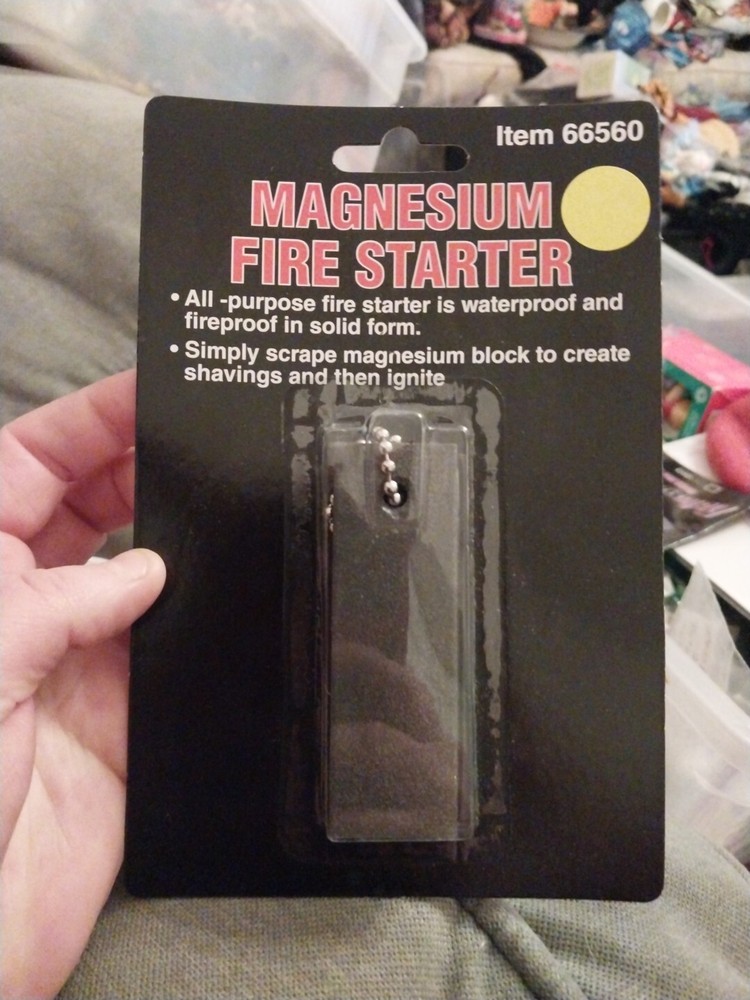 Harbor Freight Magnesium Fire Starter - 66560
