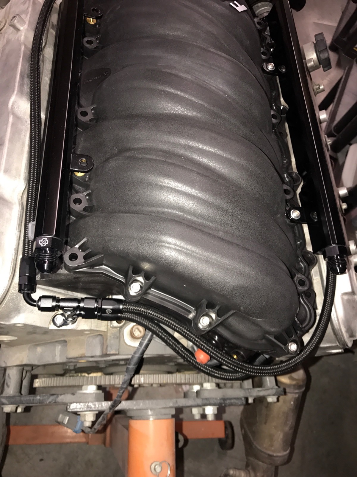 FAST 102 & 92 Steam Vent Kit Complete LS1 LS6 LS3 Coolant Crossover BLK SV102BN