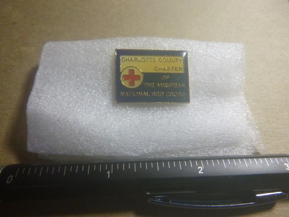 American Red Cross Chapter Pin - Florida - Charlotte County Chapter