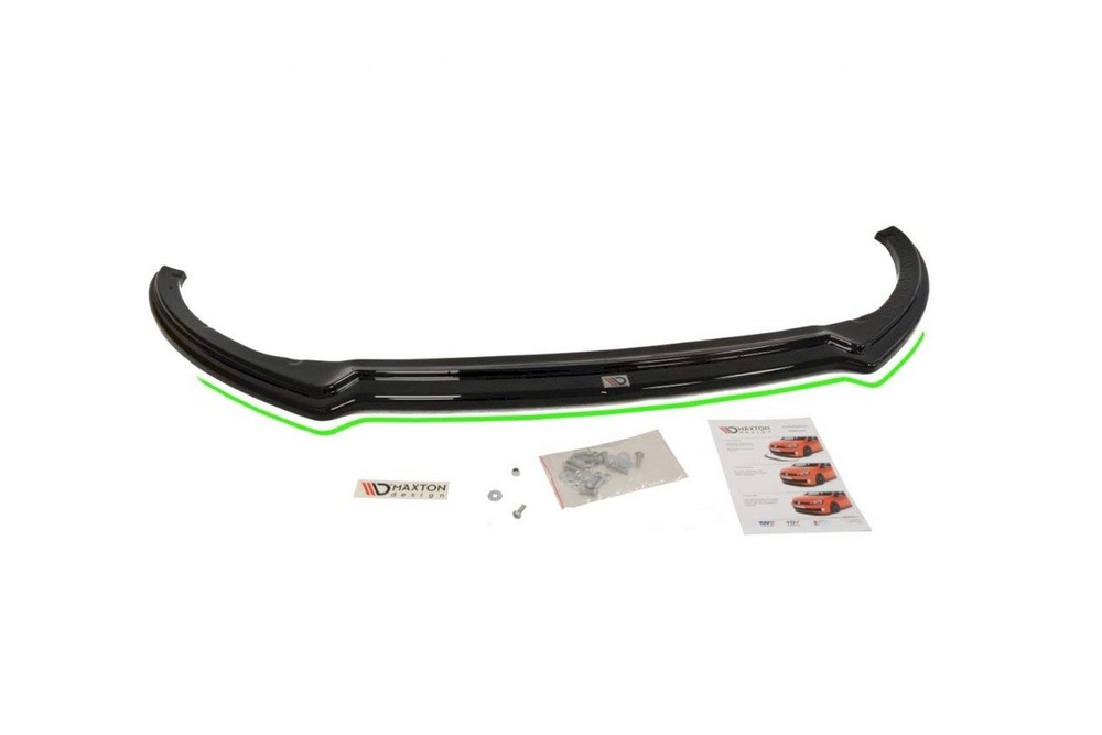 Front Bumper Lip Spoiler Compatible with Ford Focus mk3 ST Facelift Version (...