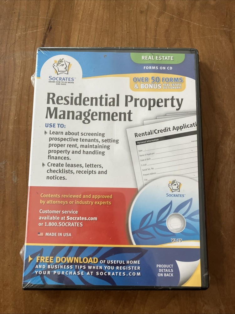 Residential Property Management Forms CD (SS505) Over 50 Forms