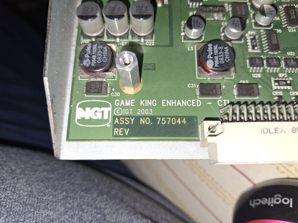 IGT Game King 044 Enhanced Slot Machine CPU in excellent shape.