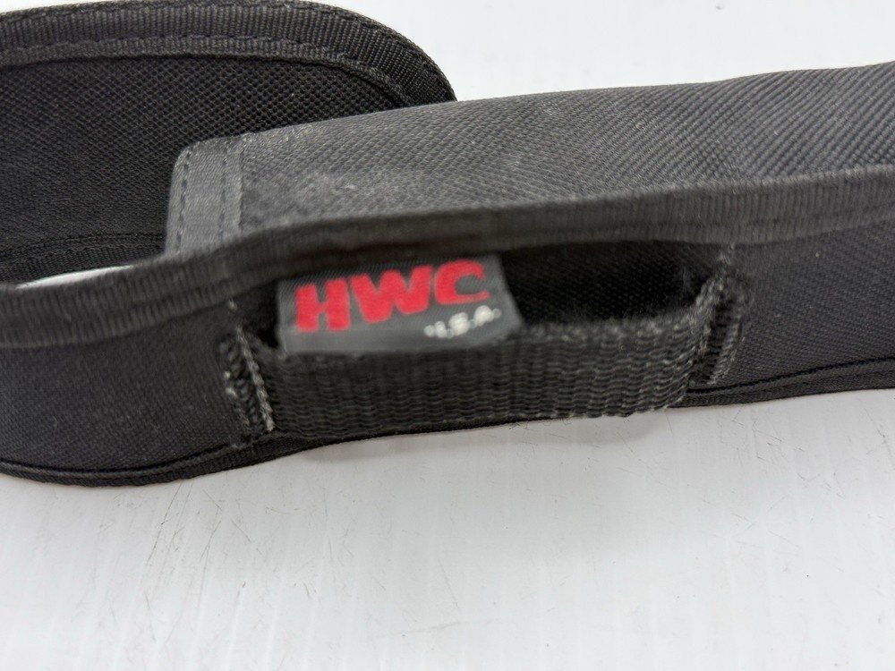 HWC TACTICAL NYLON COVERED FLASHLIGHT HOLDER