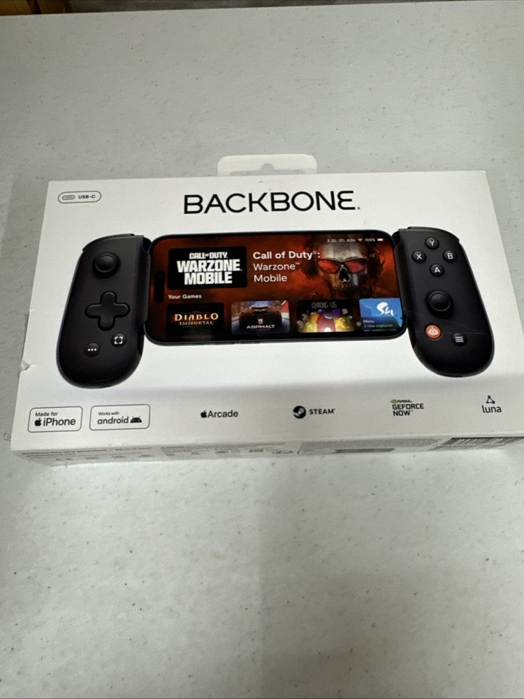Backbone One (2nd Generation) USB-C Mobile Gaming Controller BB-51-P-BRW