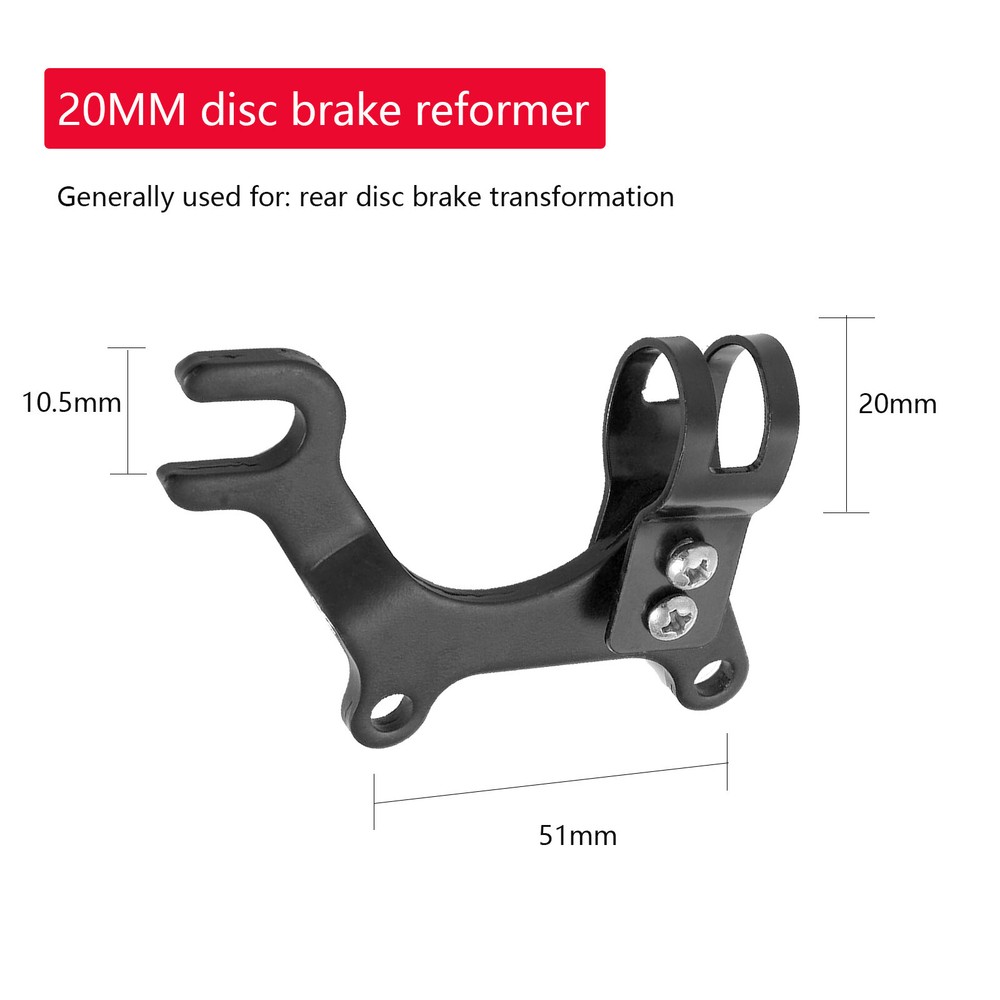 (20mm)Bicycle Disc Brake Modification Bracket Frame Adapter Mounting Holder SLUE
