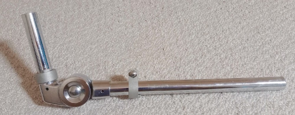 Extended Height Silver Snare Drum Stand 23