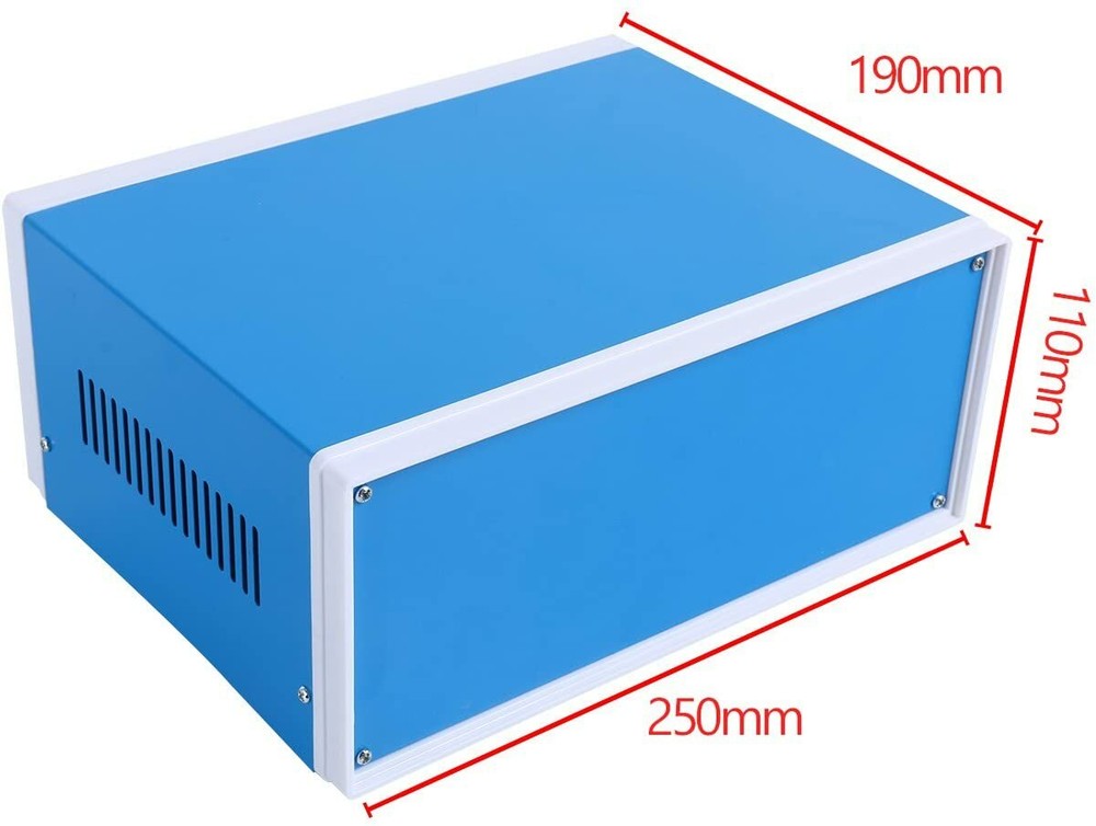 Rectangle Project Box Electronic Enclosure Metal Enclosure DIY Box Junction Case