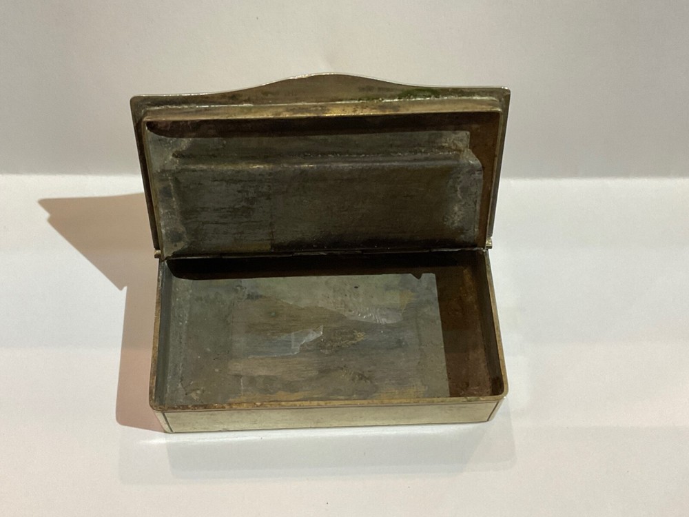 Antique US Snuff Box, Named and Dated 1861
