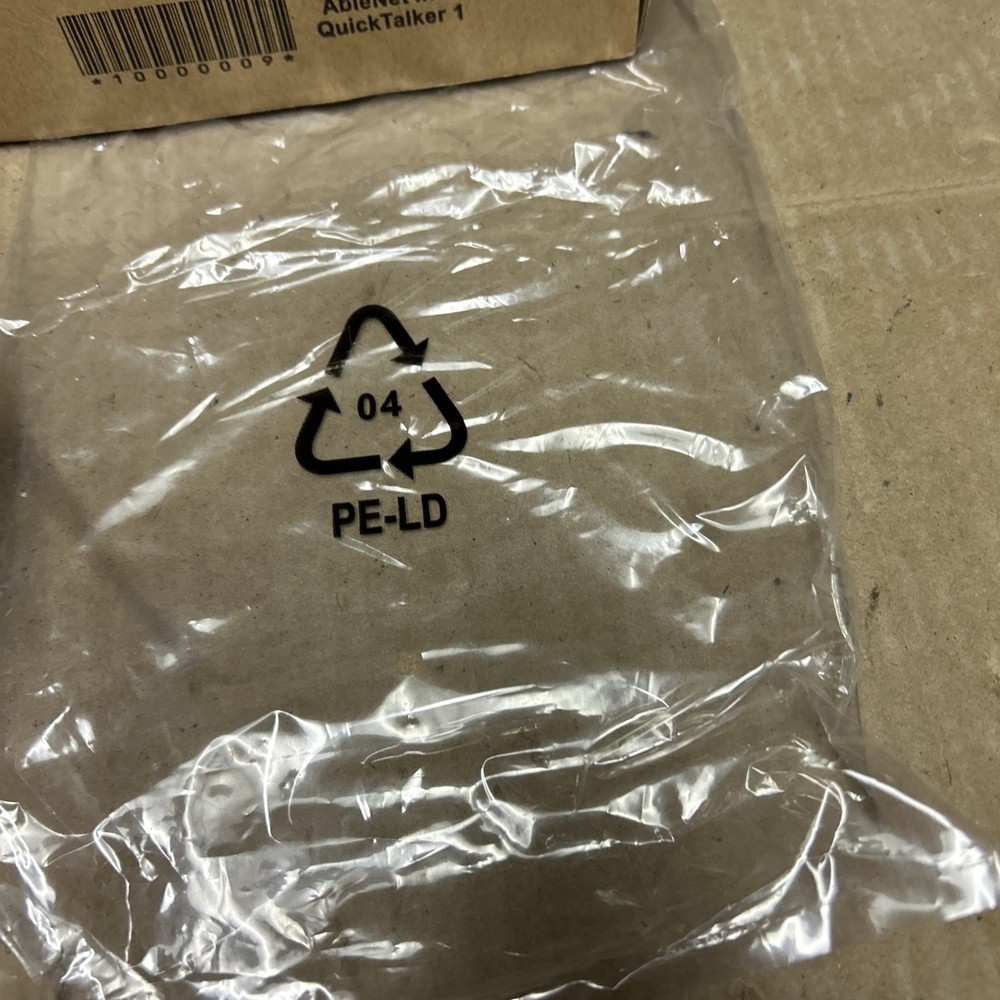 AbleNet Quick Talker Version 1 Communicator Single Message Speech Tablet Device