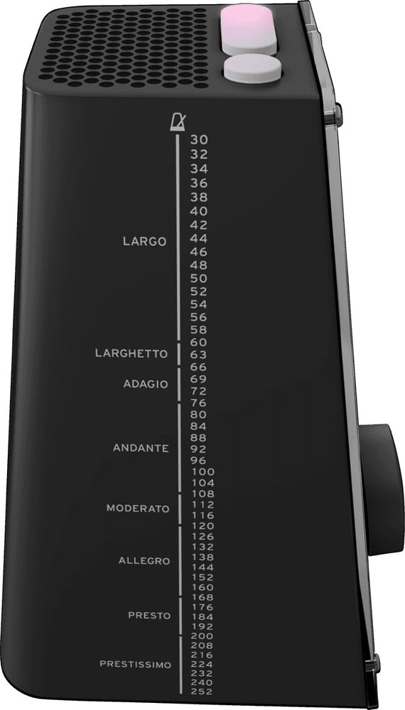 Digital Metronome with Memory Backup & Auto PowerOff Black