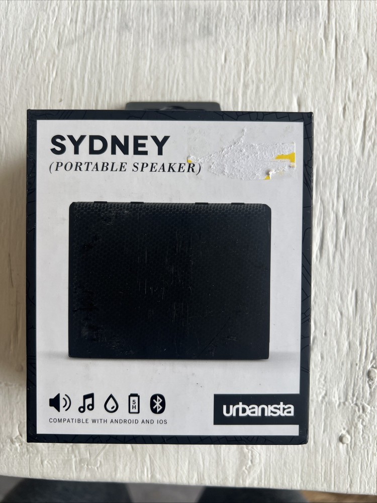 Urbanista Sydney Bluetooth Speaker - Midnight Black
