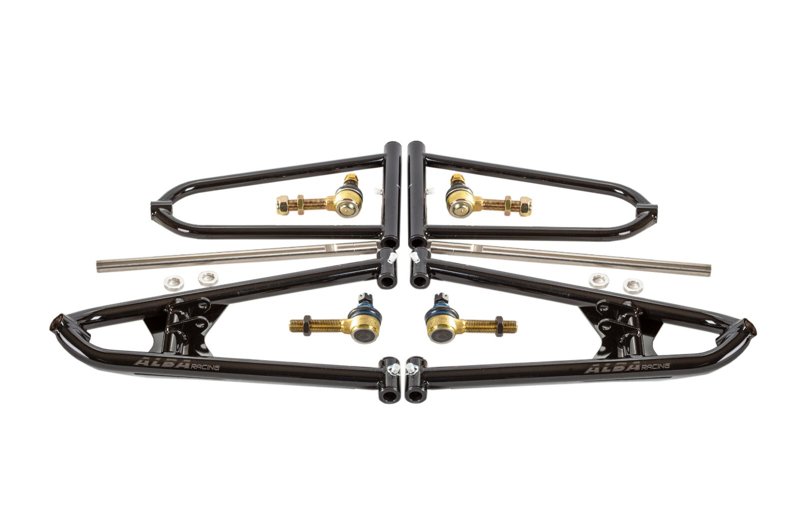 Yamaha YFZ 450 A Arms +2 +1 Chromoly Fully Adjustable 06 & Up Alba Racing