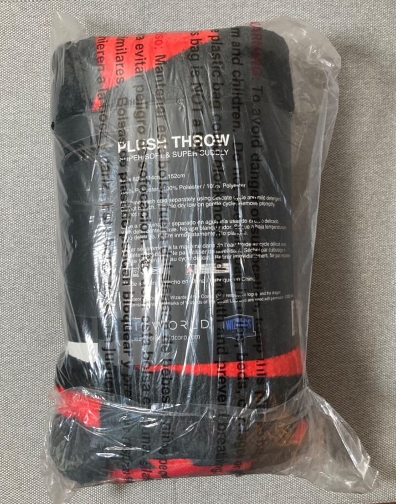 Dungeons & Dragons D20 Throw Blanket (BRAND NEW)