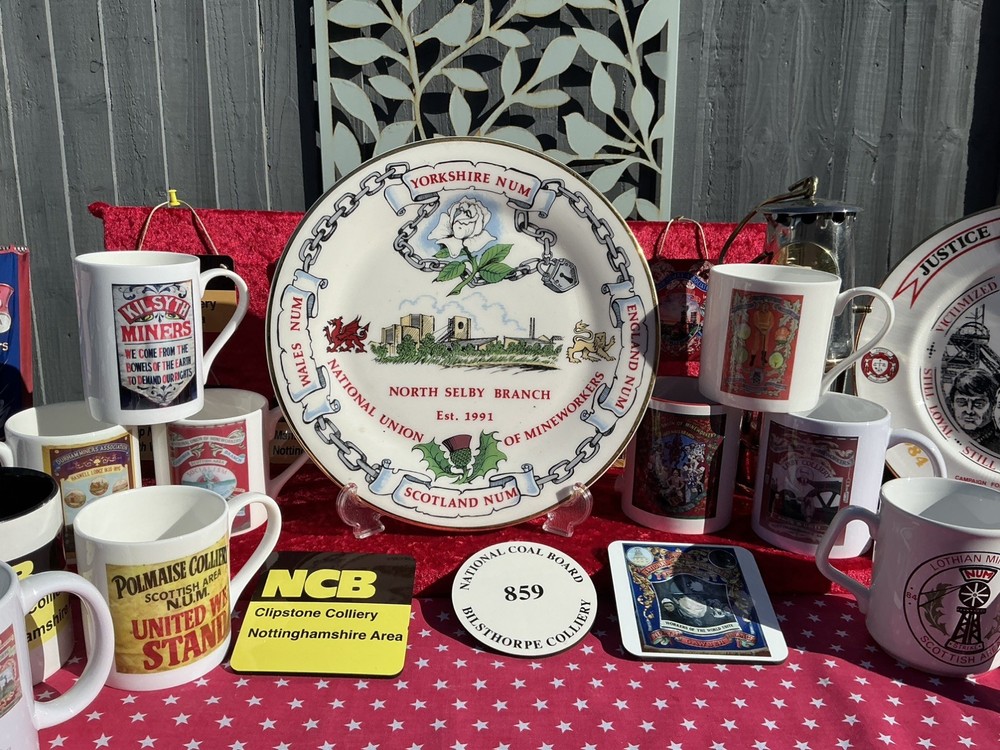 Selby colliery Miners Plate