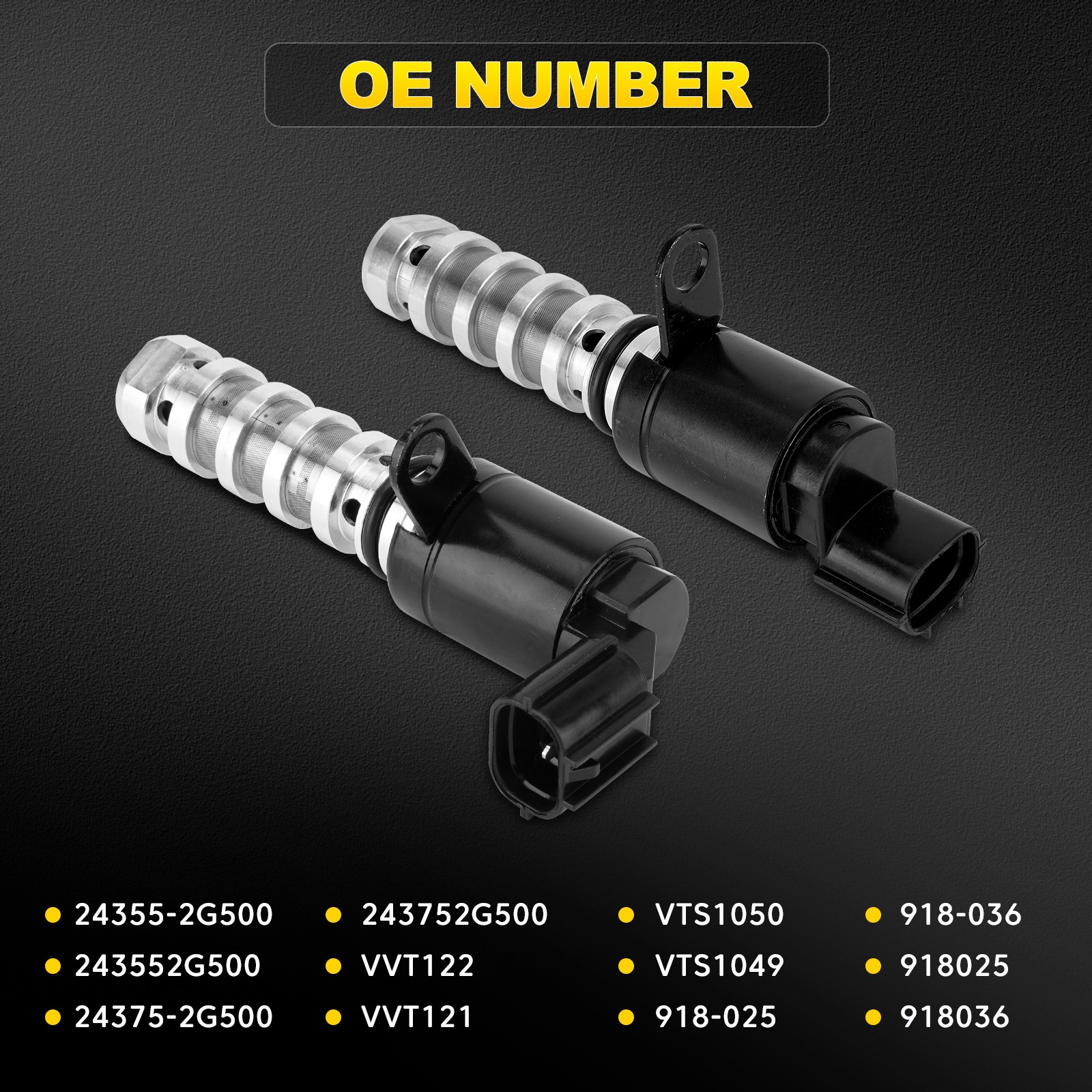 24375-2G500 VVT Variable Timing Solenoid For Hyundai Sonata Kia Optima 2.0L 2.4L