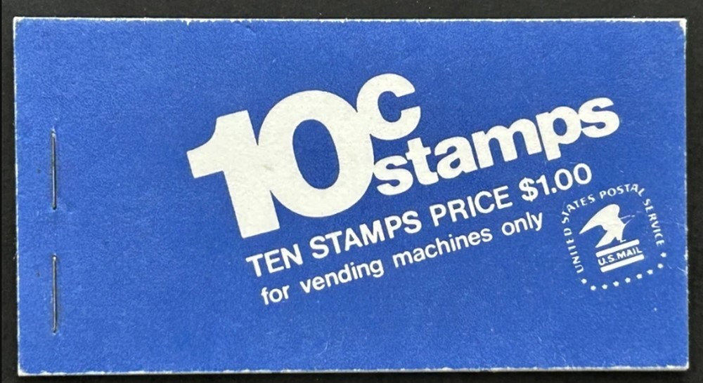 BK124, Miscut and Inverted Pane In Complete Booklet Error * Stuart Katz