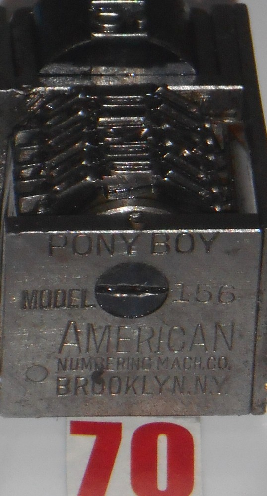 American Letterpress Numbering Machine | 70